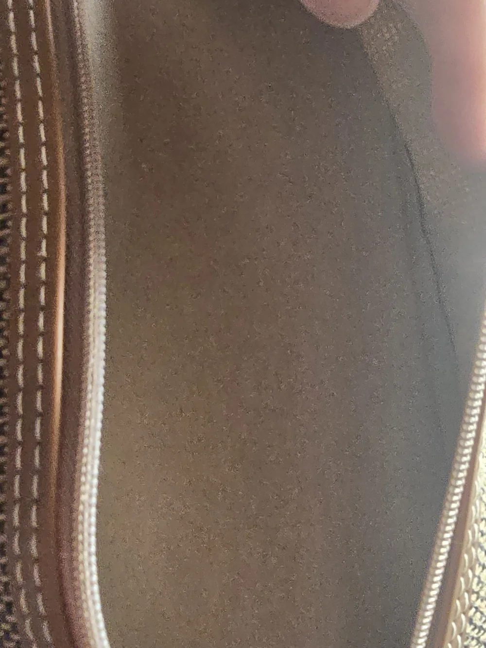 NWT Vintage Pierre Cardin Brown Woven Canvas Travel Bag